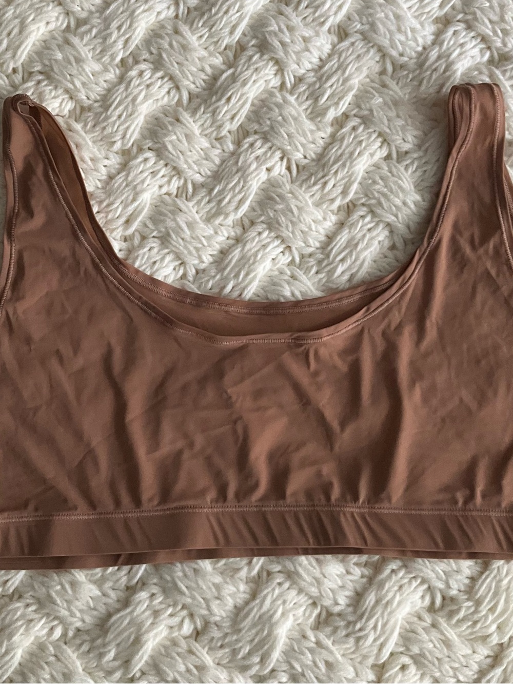 SKIMS Scoop Bralette in Sienna